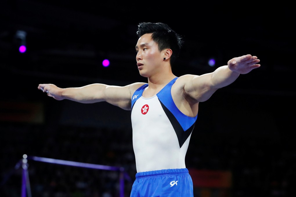 Hong Kong's Shek Wai-hung in action during the 2019 world championships in Stuttgart, Germany. Photo: Reuters