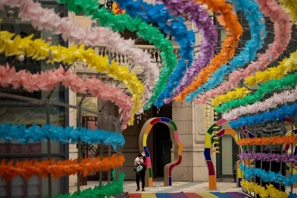 Retail spending, the engine of China’s economic growth, plunged 20.5 per cent in the first two months of this year from a year earlier due to the coronavirus. Photo: AFP