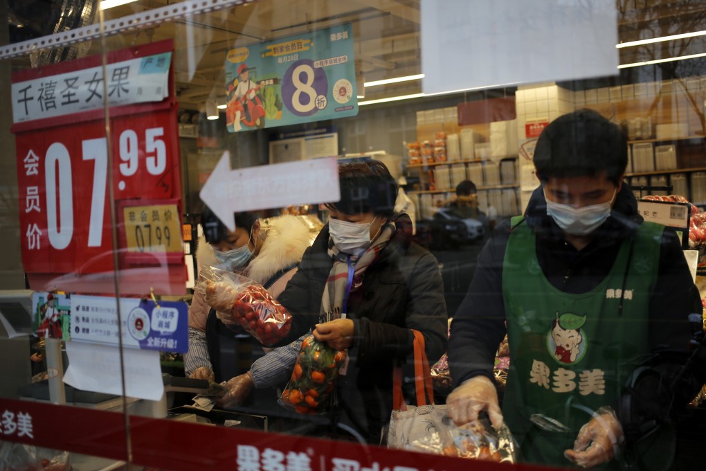 Many small businesses in China are facing a cash crunch as customers stay away due to coronavirus fears, but they still have to pay wages and rent. Photo: EPA-EFE