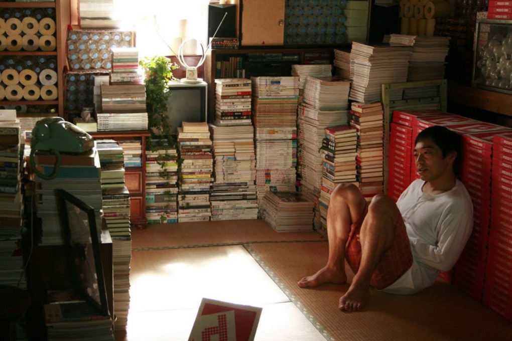 Teruyuki Kagawa plays a shut-in, or hikikomori, who hasn’t set foot outside in 10 years, in a still from Tokyo! (2008).