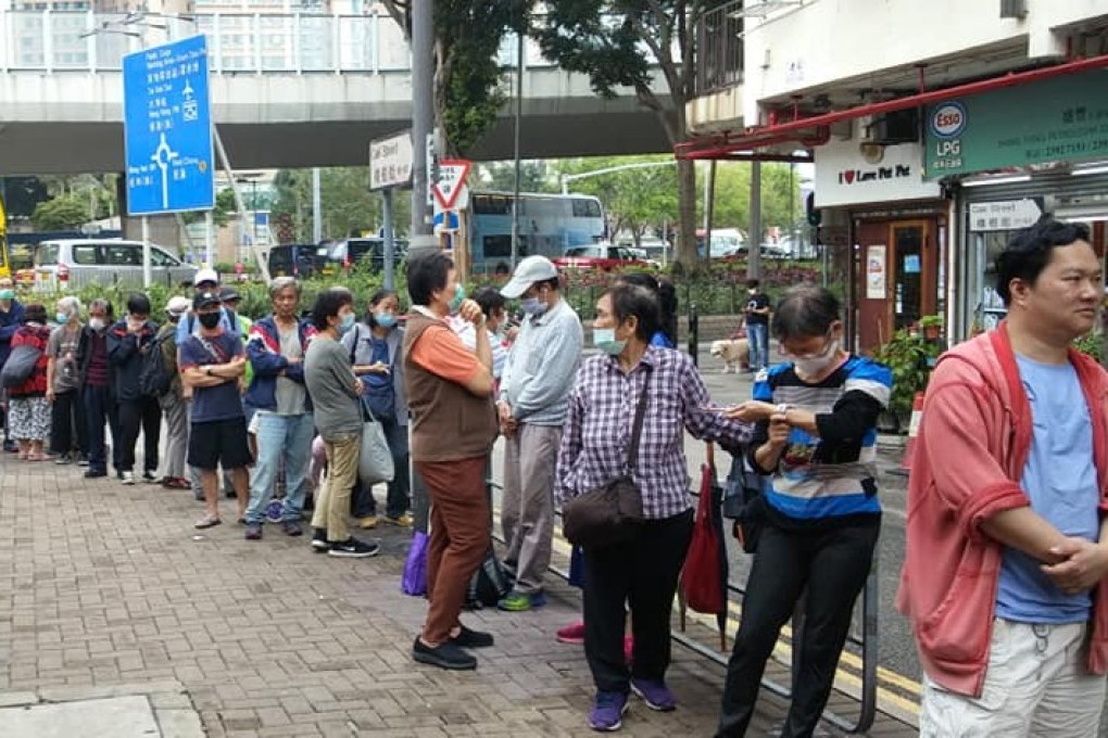 May Fung cooks meals with her friend to feed at least 100 homeless Hongkongers a day. Photo: Handout
