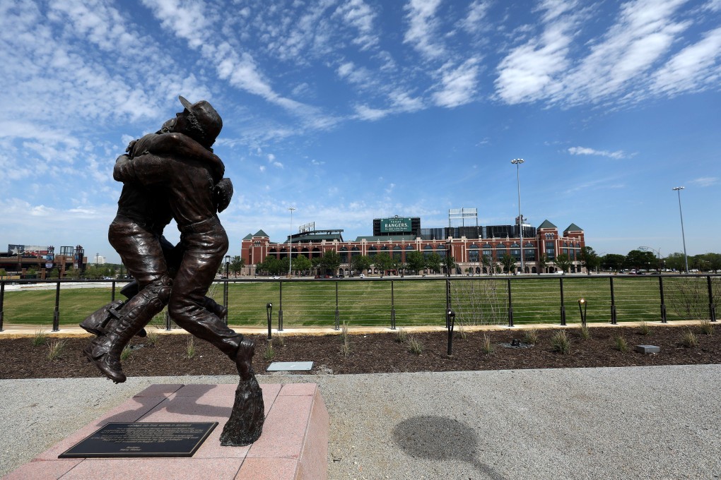 A worker at the Texas Rangers’ Globe Life Park has contracted coronavirus. Photo: AFP
