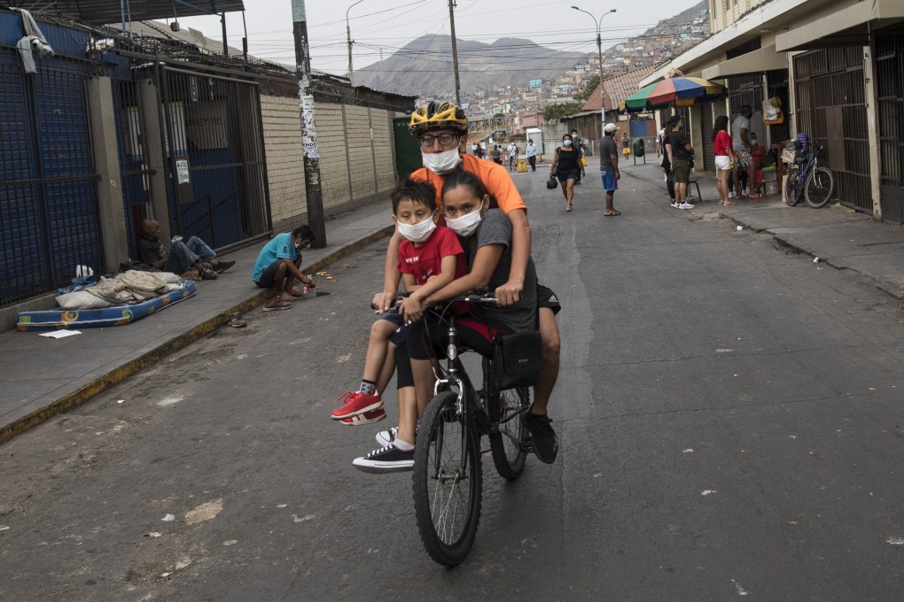 Peru announced a national state of emergency on Sunday, and imposed strict restrictions on all land and air traffic. Photo: AP