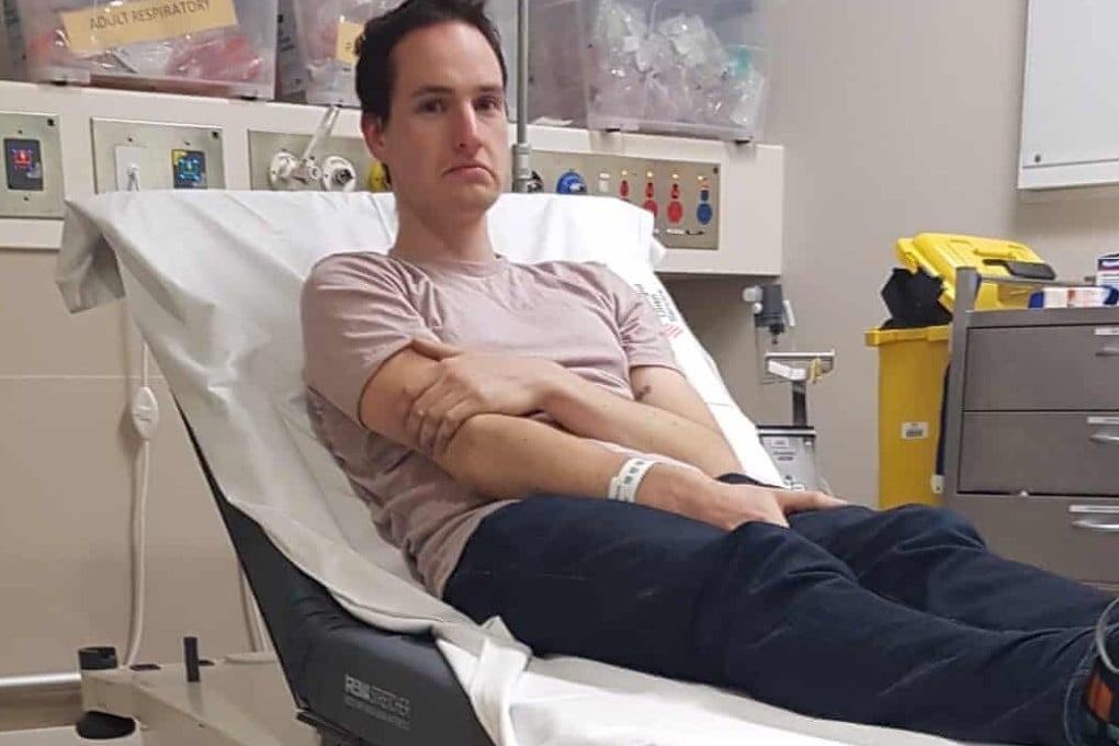 Daniel Reardon said his nose was ‘recovering well’ and had not sustained any permanent damage. Photo: Daniel Reardon/Twitter