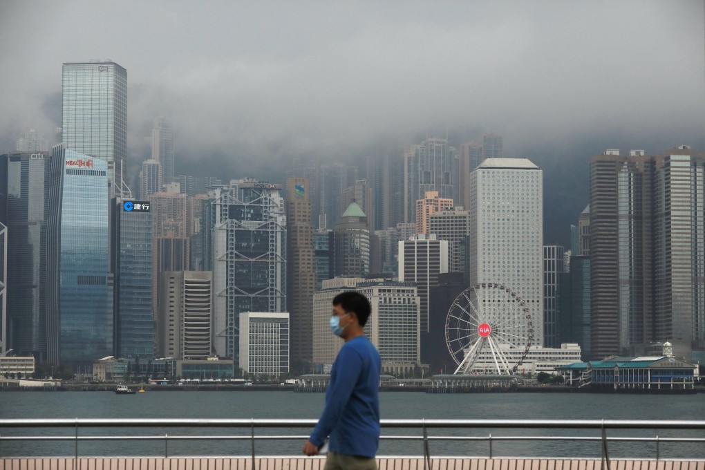 The coronavirus has cast a dark cloud over Hong Kong’s economy. Photo: May Tse
