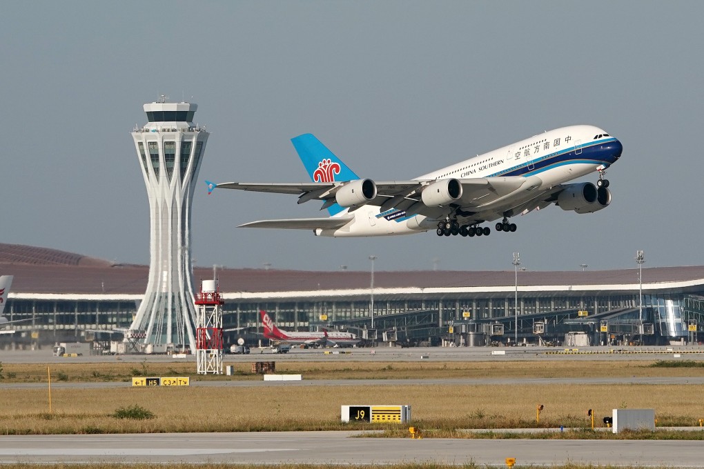 China has slashed flights to help prevent coronavirus cases being imported into the country. Photo: Xinhua
