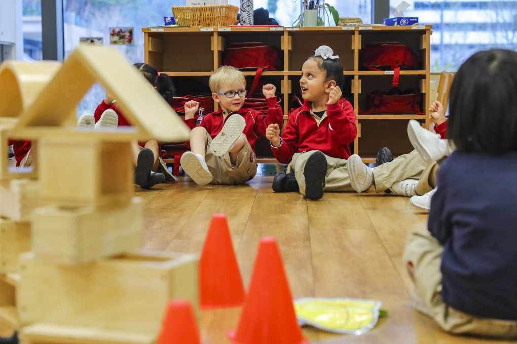 Children at ESF Tung Chung International Kindergarten. ESF has announced a freeze on charges for at least the next year. Photo: Edmond So