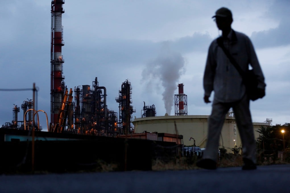 The Bank of Japan’s Tankan survey showed that sentiment among big companies sunk to a seven-year low in the first quarter of the year. Photo: Reuters