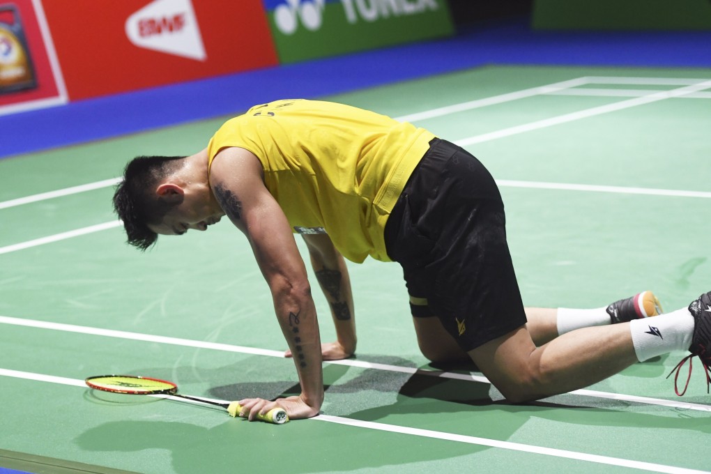 Lin Dan is finding the going tough and is not the same player he used to be. Photo: Xinhua