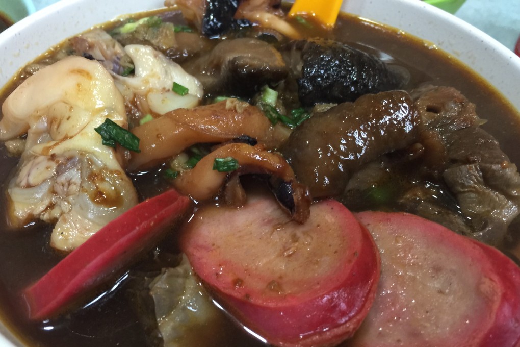 In the 1950s, cart noodles were sold out of wooden carts by hawkers who pushed them around low-income neighbourhoods. Photo: Handout