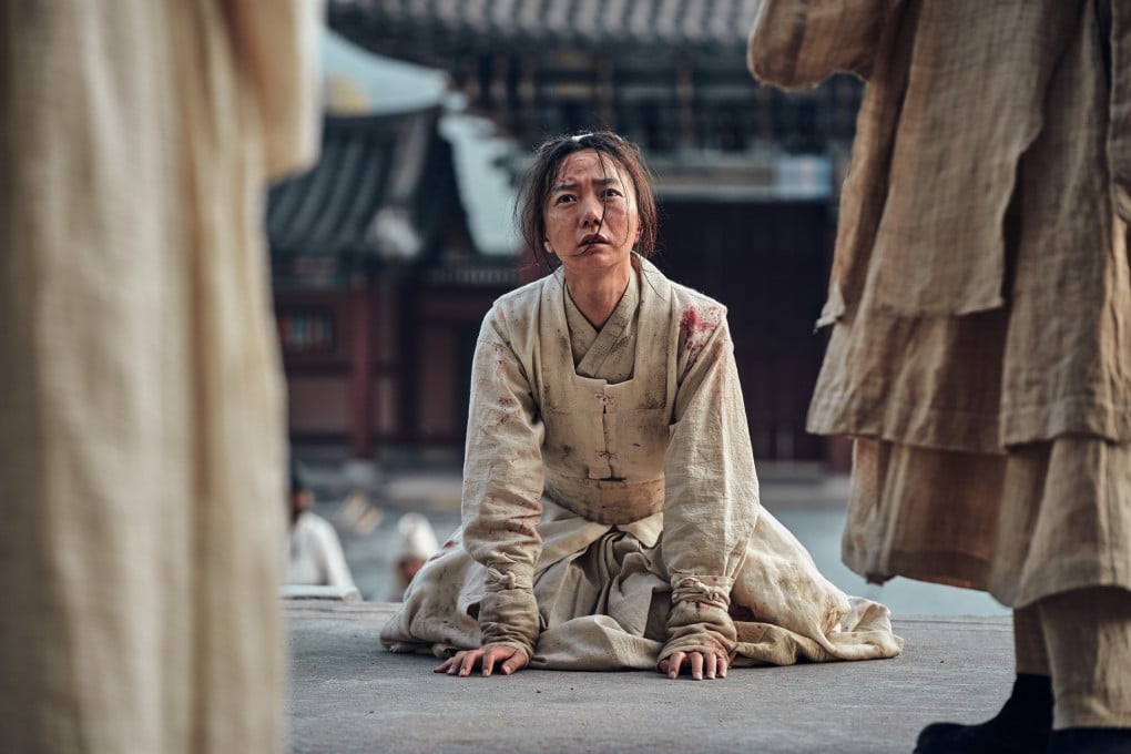 Bae Doo-na in a still from Kingdom, now streaming on Netflix. Photo: Handout