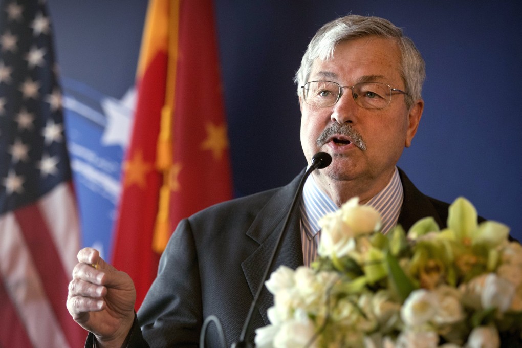 US ambassador to China Terry Branstad described Covid-19 as a common enemy that threatens the lives of everyone. Photo: AP