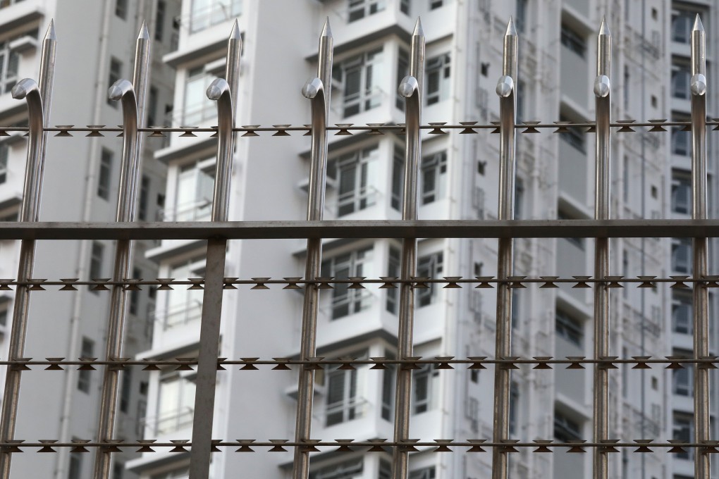 The government quarantine camp at the Chun Yeung Estate in Fo Tan. Photo: K.Y. Cheng