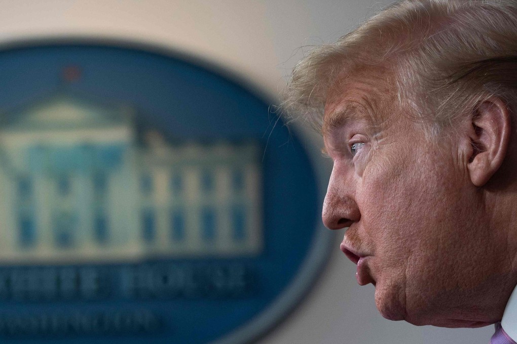 US President Donald Trump: ‘I may take it, OK? I may take it’. Photo: AFP