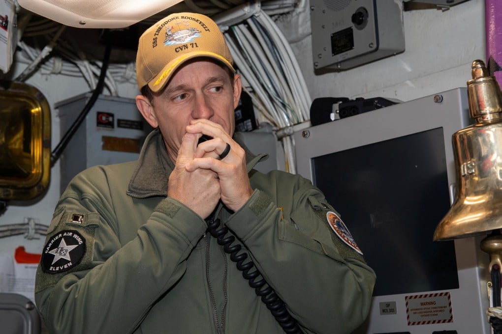Captain Brett Crozier, commanding officer of the USS Theodore Roosevelt, was respected by his crew. Photo: Reuters