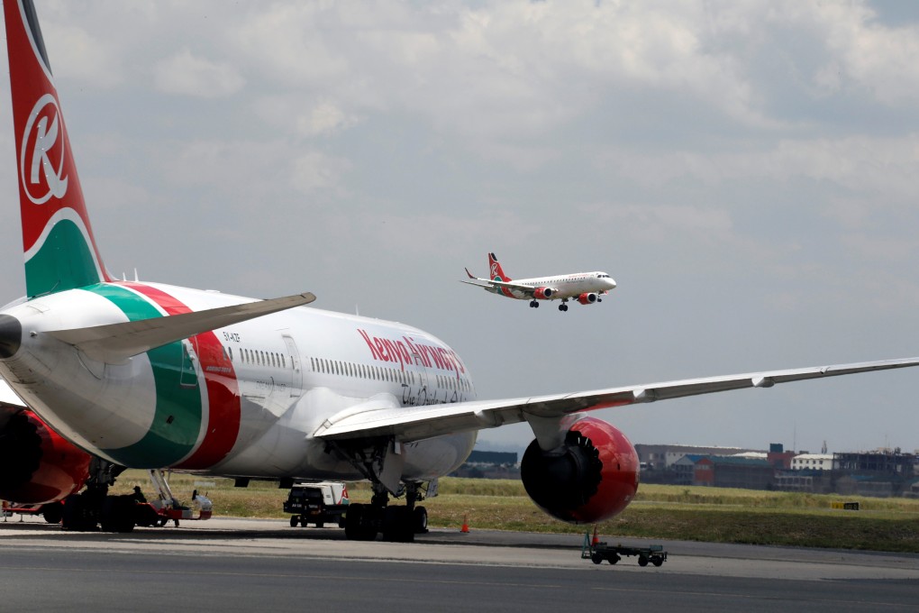 Kenyan Airways has suspended all of its international routes as the fight against Covid-19 hots up in Africa. Photo: Reuters