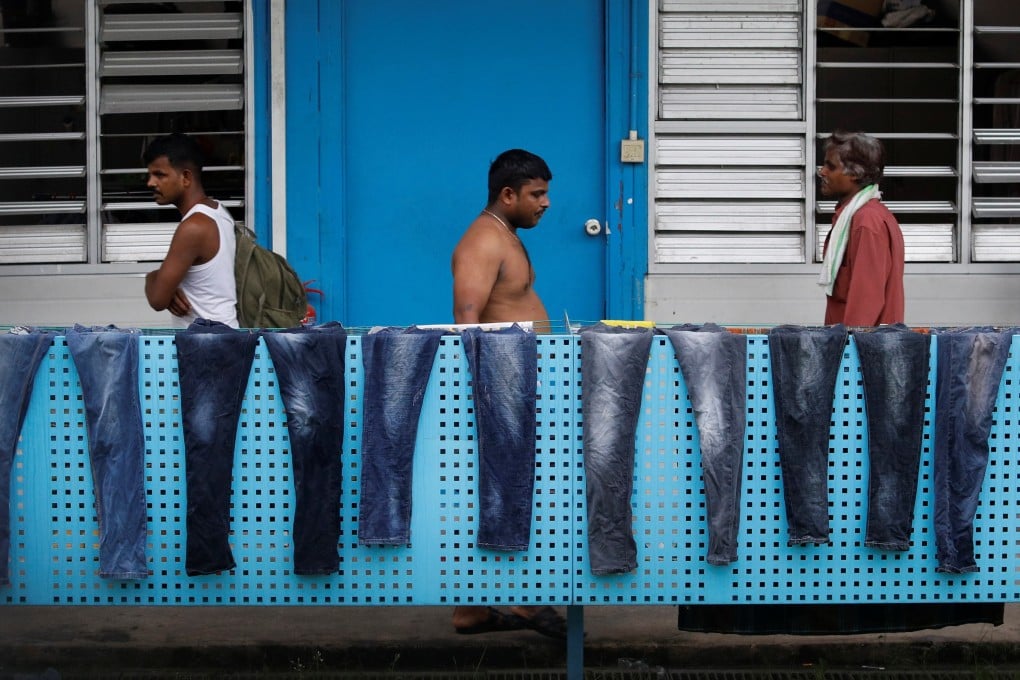 The S11 Dormitory @ Punggol was gazetted to be an isolation facility after it became a coronavirus cluster. Photo: Reuters