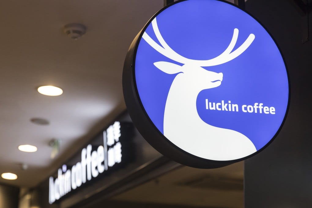 Luckin Coffee has suspended its chief operating officer for alleged misconduct. Photo: Bloomberg