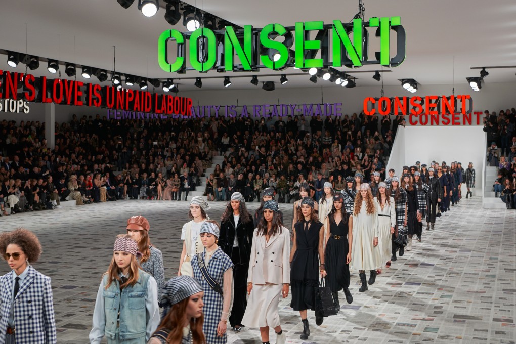 Dior’s fall/winter 2020 show at Paris Fashion Week in March.