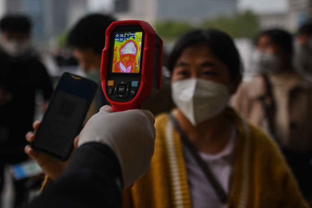 China on Wednesday released its first figures for asymptomatic coronavirus cases. Photo: AFP