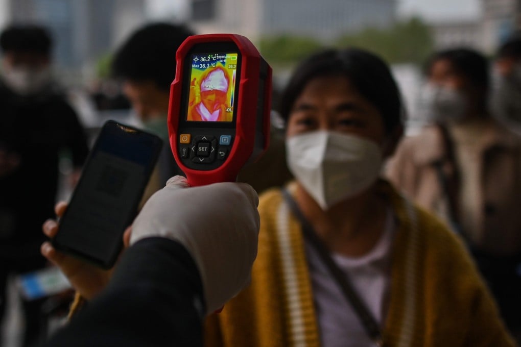China on Wednesday released its first figures for asymptomatic coronavirus cases. Photo: AFP