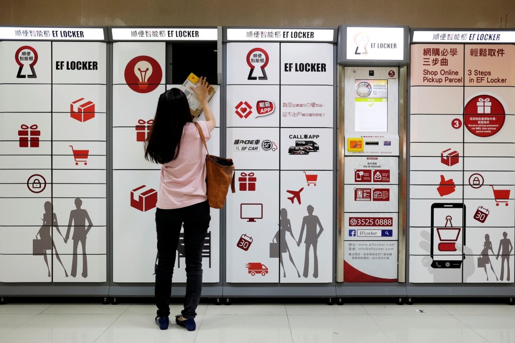 A 16-year-old who ran away from home in late December is back with her parents – after trapping herself in a 90cm mall locker. Photo: Reuters