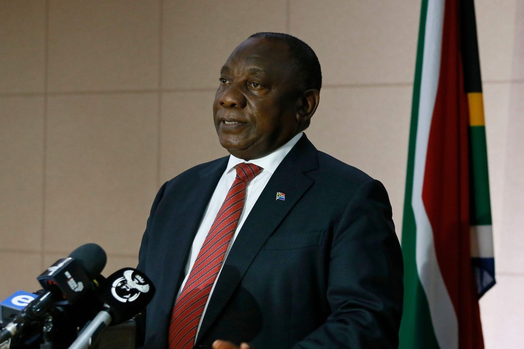 South African President and African Union chairman Cyril Ramaphosa said the AU extended its “unwavering support to the WHO and its director general”. Photo: AFP