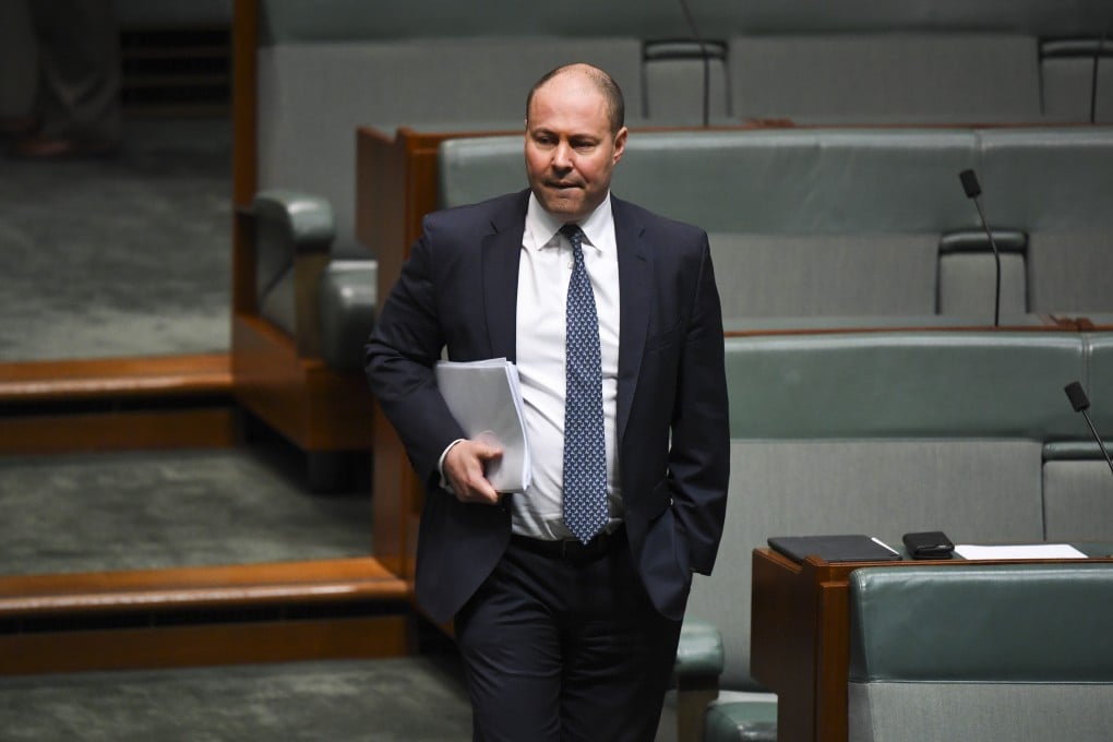 Australian Treasurer Josh Frydenberg. Photo: EPA-EFE