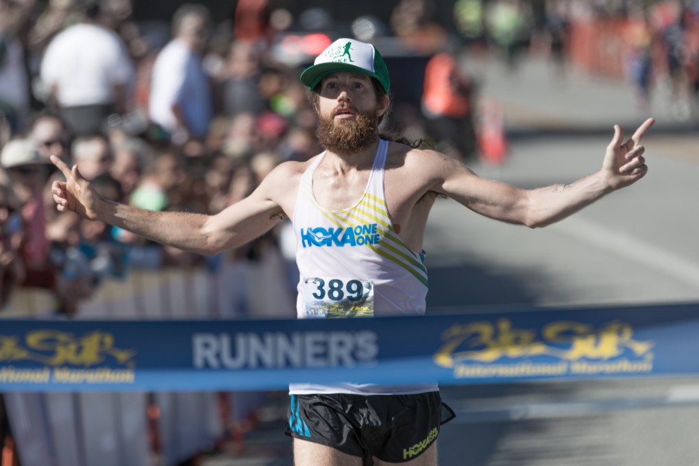 Micheal Wardian wins a marathon, but last weekends race with no end is another challenge all together. Photo: Handout
