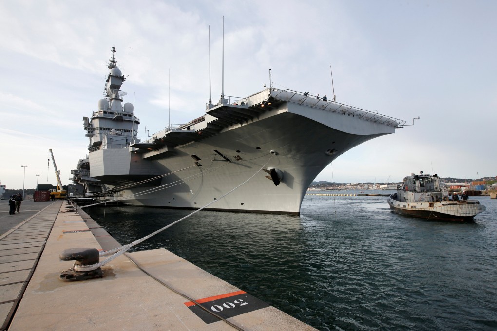French aircraft carrier Charles de Gaulle. Photo: Reuters