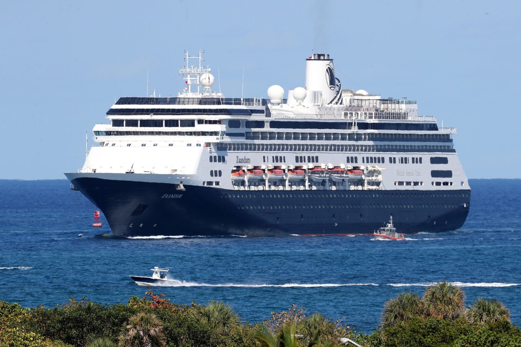 The Zaandam cruise ship was allowed to dock in Florida on April 2, 2020. Photo: ZUMA Wire/dpa