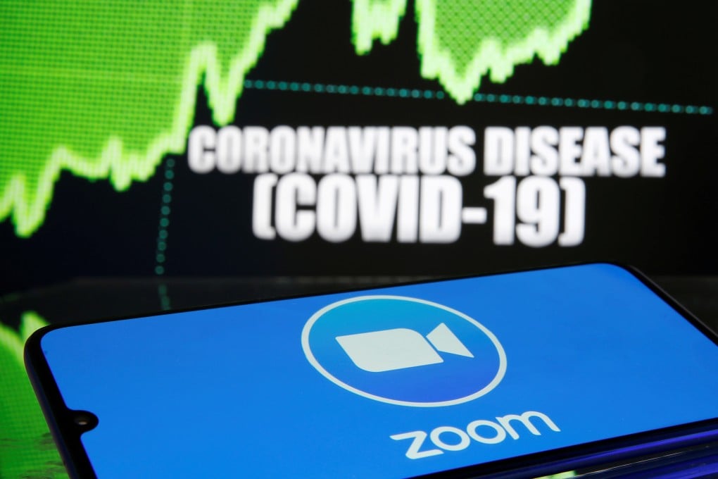 As the pandemic shuts schools in many places, some schools have been using the Zoom app to deliver online lessons. Photo: Reuters