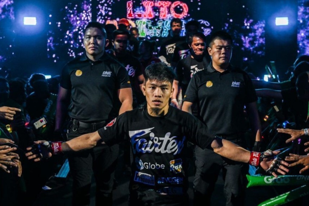 Lito Adiwang makes his way to the Circle. One Championship