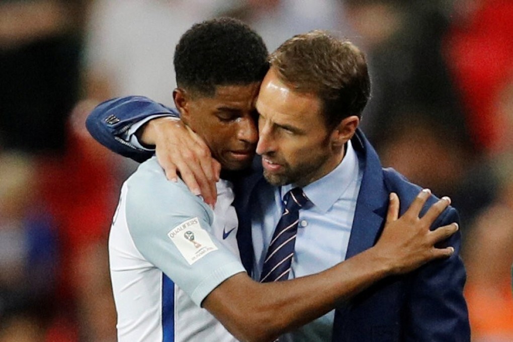 England manager Gareth Southgate is more likely to have a fit firing Marcus Rashford at his disposal for the European Championship now it has been delayed until 2021. Photo: Reuters
