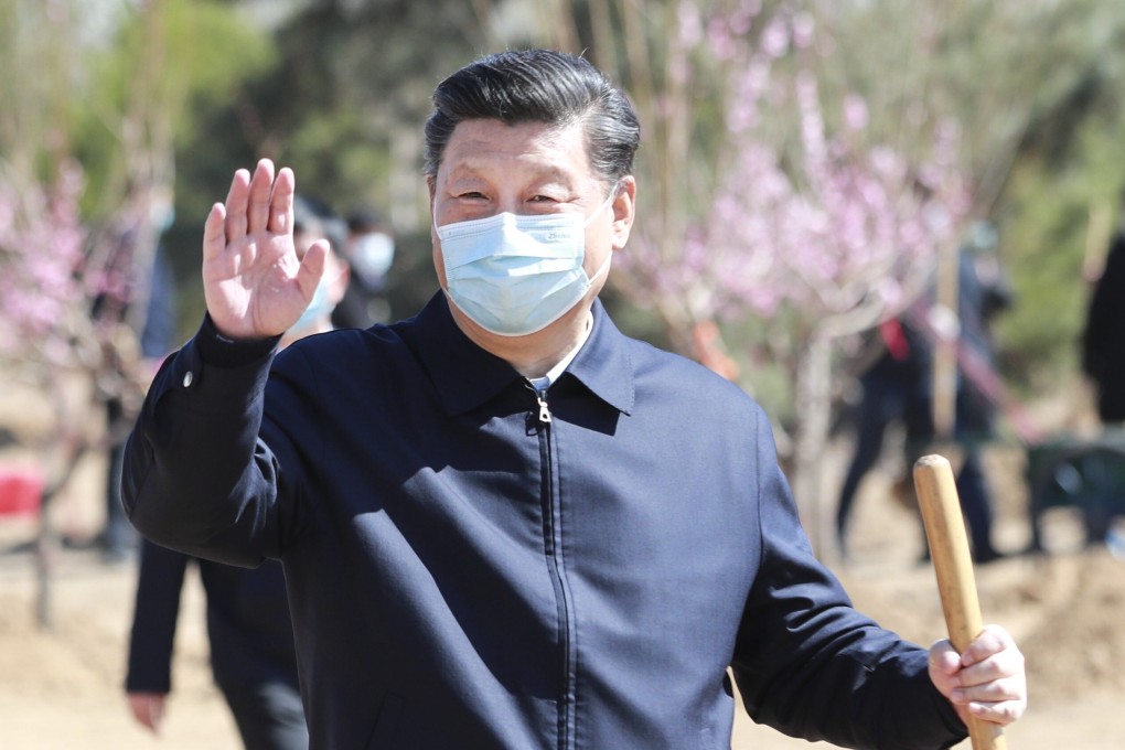 Chinese President Xi Jinping takes part in a tree-planting event in Beijing on April 3 amid the coronavirus pandemic. Despite China’s ‘mask diplomacy’, the rest of the world is arguably paying the price for its missteps in the early days of the outbreak. Photo: Xinhua