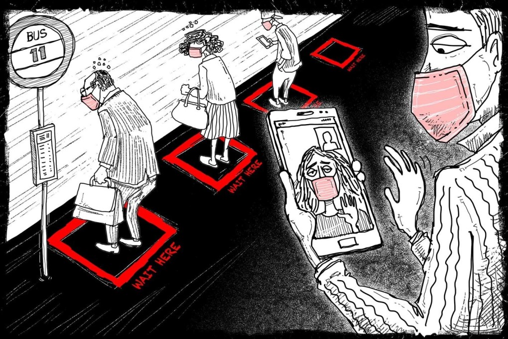 Covid-19 could change the world long after the virus is contained. Illustration: Henry Wong