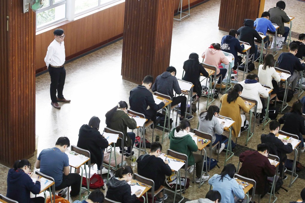 Hong Kong’s DSE exams have been heavily affected by the Covid-19 outbreak. Photo: Pool