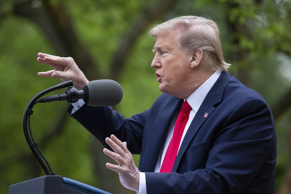 US President Donald Trump’s decision to halt funding to the World Health Organisation has been denounced by China. Photo: EPA-EFE