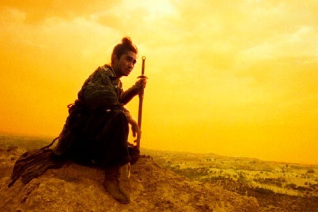 Tony Leung Chiu-wai in a still from Ashes of Time. The 1994 film is based on a four-volume book by martial arts novelist Louis Cha.