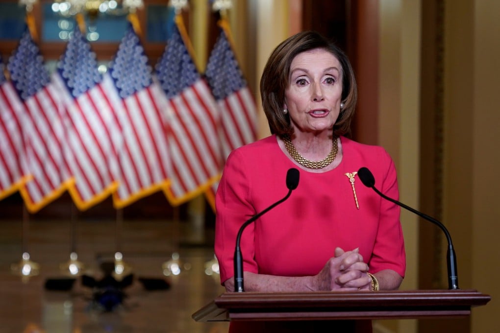 US Speaker of the House Nancy Pelosi described Donald Trump’s halting of funding to the WHO as senseless. Photo: Reuters