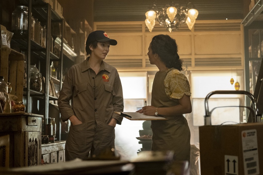 This image released by BBC America shows Jodie Comer, left and Carolina Valdes in a scene from “Killing Eve”. The third season premieres on Sunday. Photo: Nick Wall/BBC America via AP