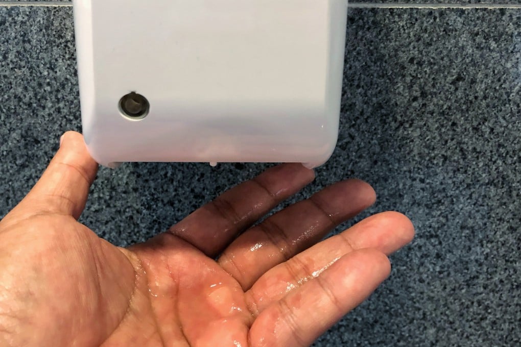 Expect to see more hand sanitisers in workplaces when people return to work after the coronavirus pandemic is over. Photo: Getty Images