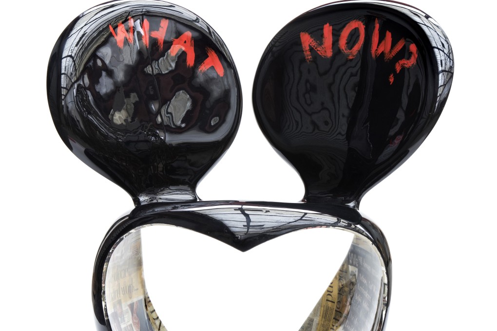 The ‘What Now’ chair, designed by Ron Arad, is to be part of the Dezeen Virtual Festival, which will run from April 15 to June 30.