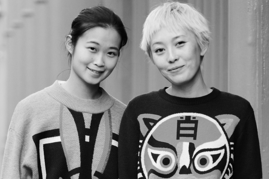 Cynthia Mak (left) and Xiao Xiao set up their knitwear fashion label Cynthia & Xiao in 2014. They are expecting a 50 per cent drop in sales next season because of the coronavirus. Photo: Cynthia & Xiao
