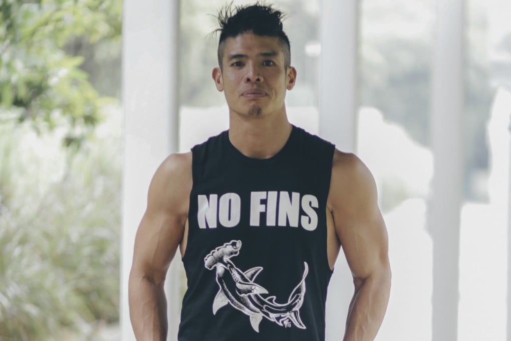 Luke Tan (pictured) and his wife Emilie adopted a plant-based diet nearly a decade ago, which triggered a change in their attitude towards training and fitness – now they like to see how far they can push themselves. Photo: The Tan family