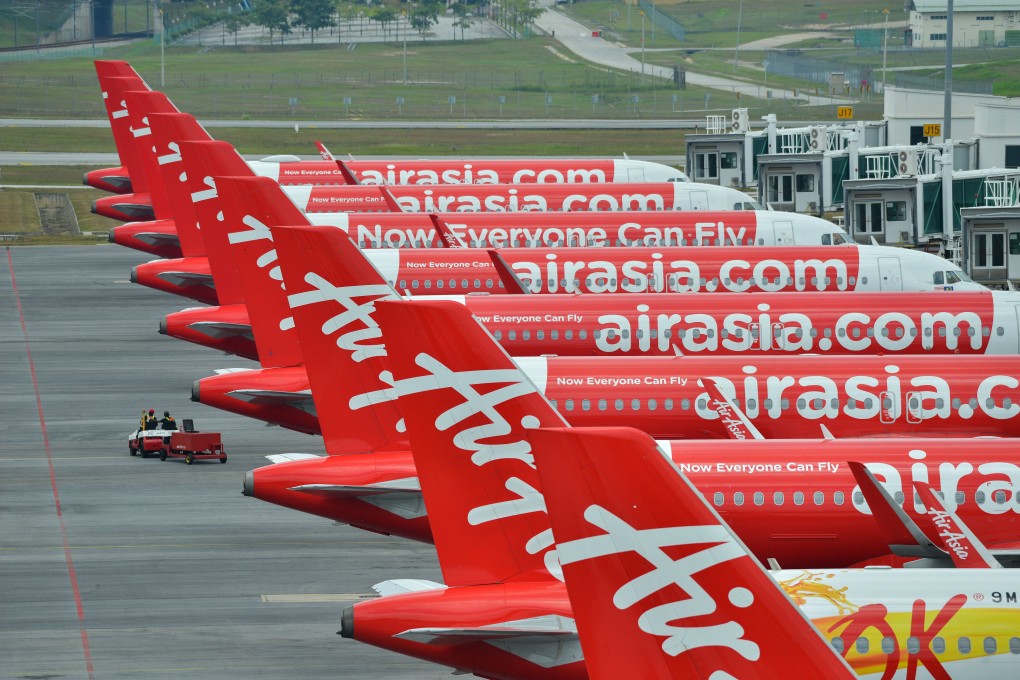 AirAsia aircraft seen on the tarmac of Kuala Lumpur International Airport on March 27. Photo: Xinhua