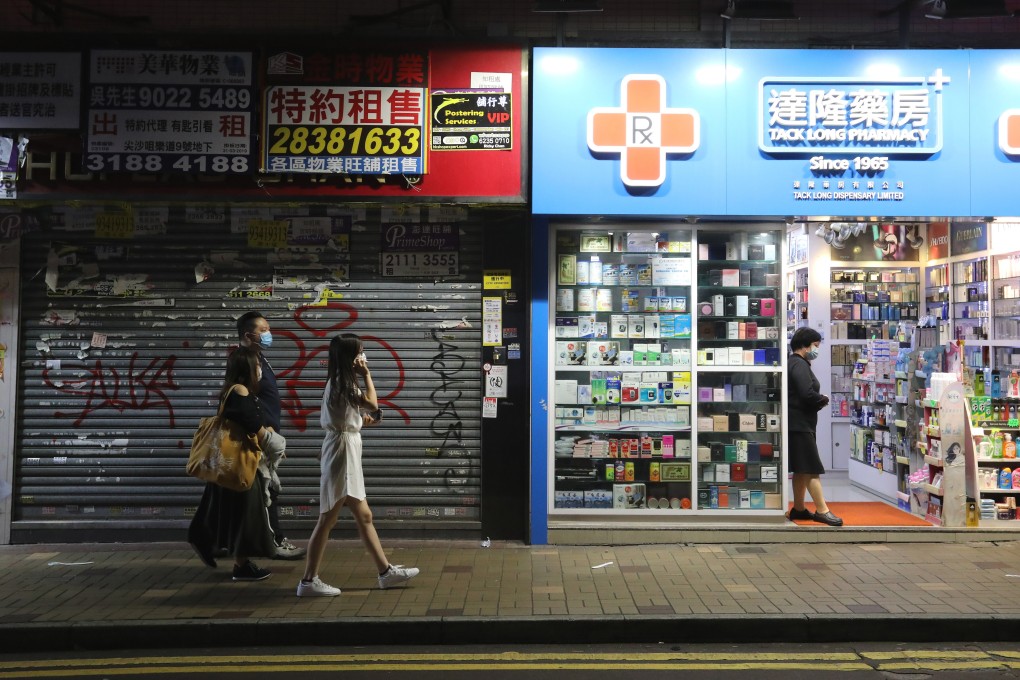 Many of Hong Kong’s small and medium companies have had to shut shop because of the Covid-19 pandemic. Photo: Felix Wong