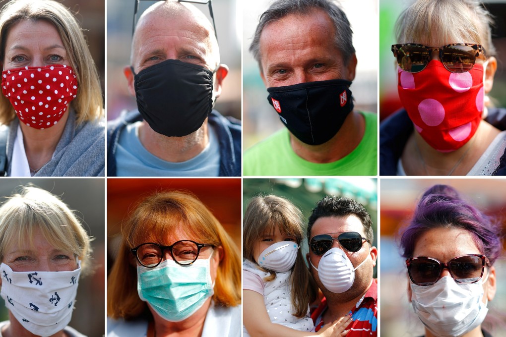 In Germany there is no universal requirement to wear protective face masks but instead a strong recommendation to do so. Photo: Reuters