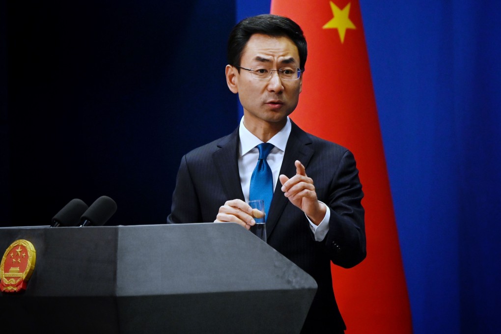 Foreign ministry spokesman Geng Shuang says people in the US should understand that their enemy is the virus, not China. Photo: AFP