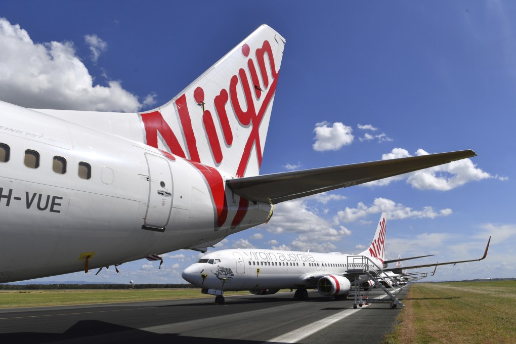 Virgin Australia had more than A$5 billion (US$3.2 billion) in debt as of the end of 2019. Photo: AP